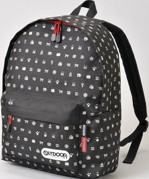 Kiki's Delivery Service OUTDOOR Daypack Backpack Black