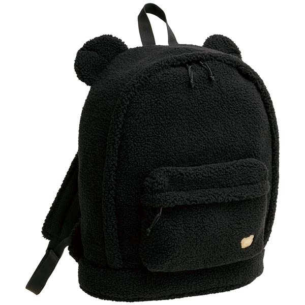 Rilakkuma Backpack Boa Ear Black San-X Japan 2023 Limit