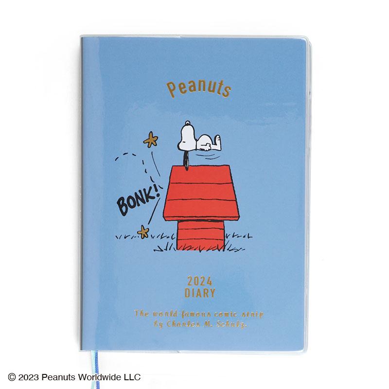 PEANUTS Snoopy 2024 Schedule Book B6 Weekly Block Sanrio Japan