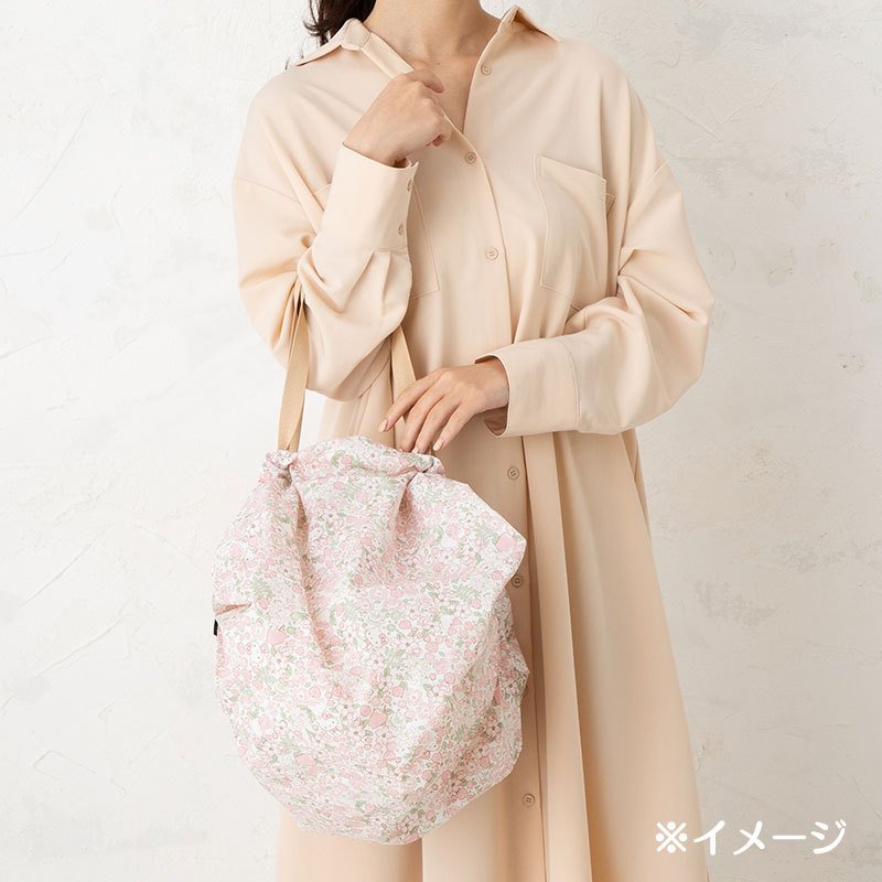 Hello Kitty Eco Shopping Tote Bag 15L Shupatto Sanrio Japan