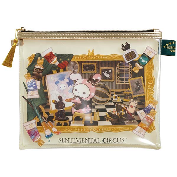 Sentimental Circus Pouch Set Rabbit New Moon Museum San-X Japan