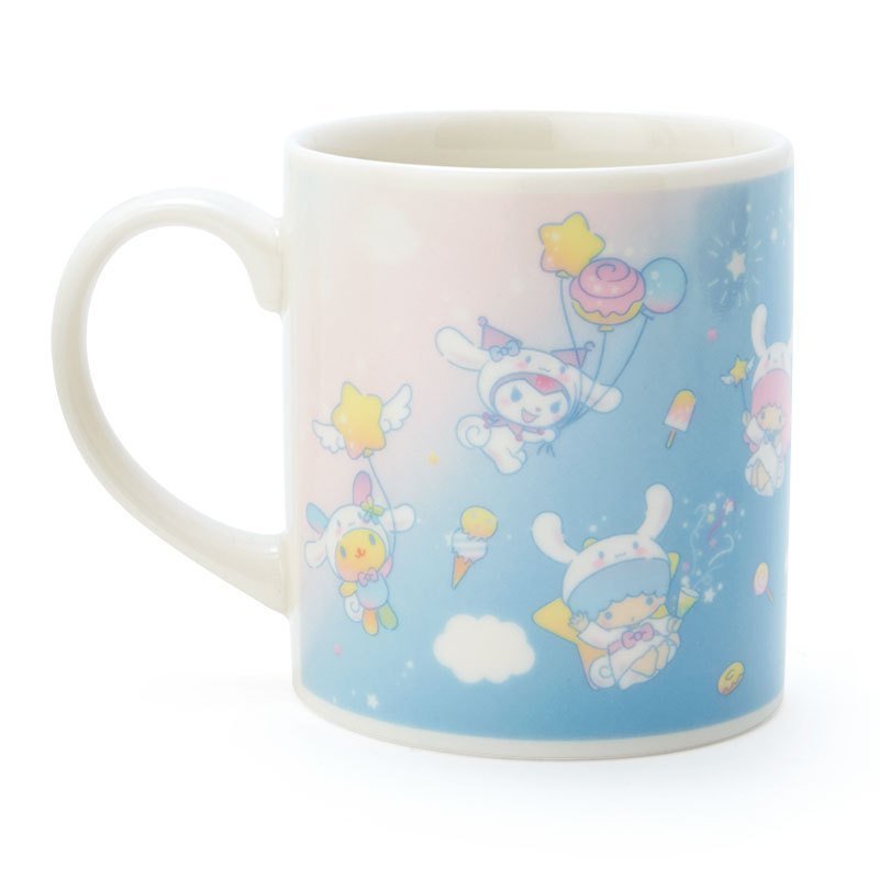 Cinnamoroll 20th Plush Mascot Holder Keychain Mug Cup Crown Sanrio Japan
