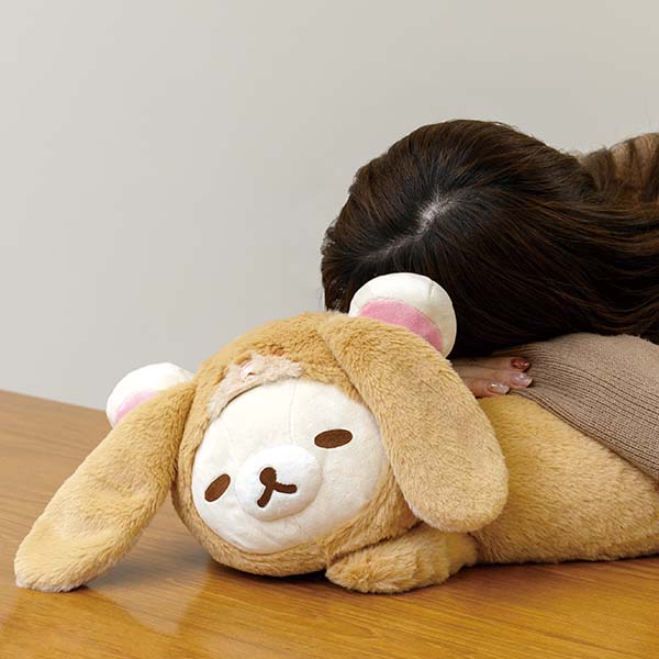 Rilakkuma Relaxing Hugging Plush Doll Your Little Family San-X Japan