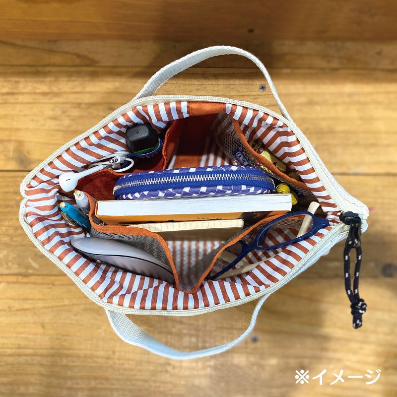 Cinnamoroll ROOTOTE Gadget Pouch Bag Navy Sanrio Japan