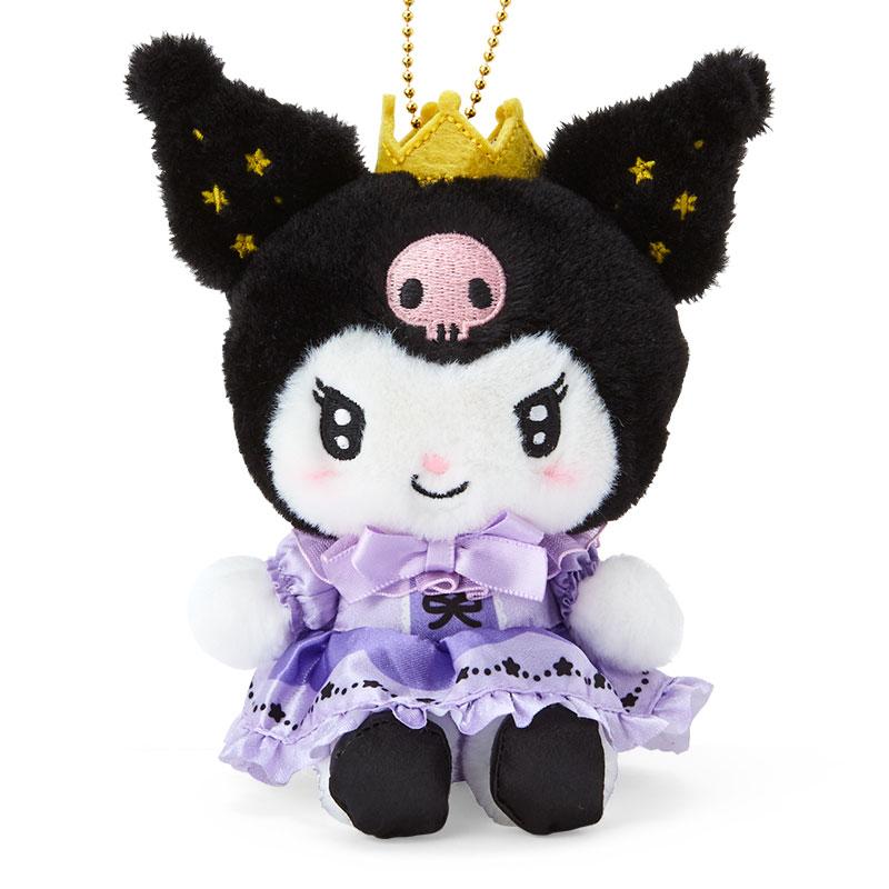 Kuromi Plush Mascot Holder Keychain My No.1 Sanrio Japan