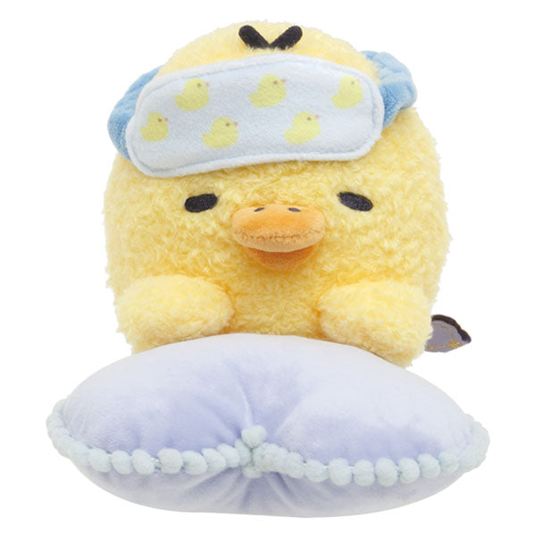 Kiiroitori Yellow Chick Plush Doll Laying down Doze San-X Japan 2023 Rilakkuma