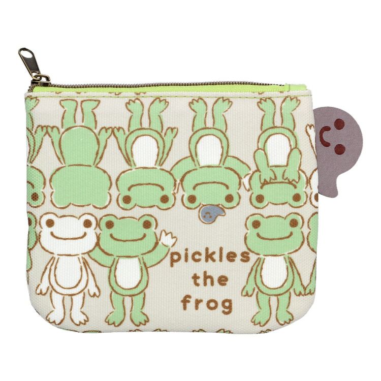 Pickles the Frog Tissue Pouch Side by Side Japan