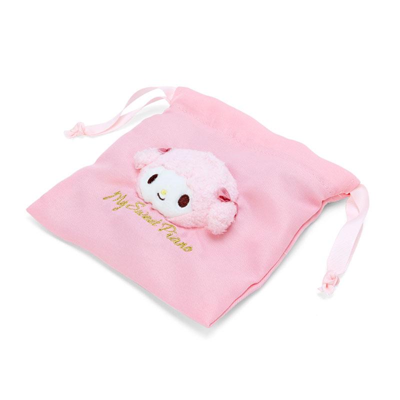 My Sweet Piano Boa Drawstring Pouch Face Nuance Color Sanrio Japan
