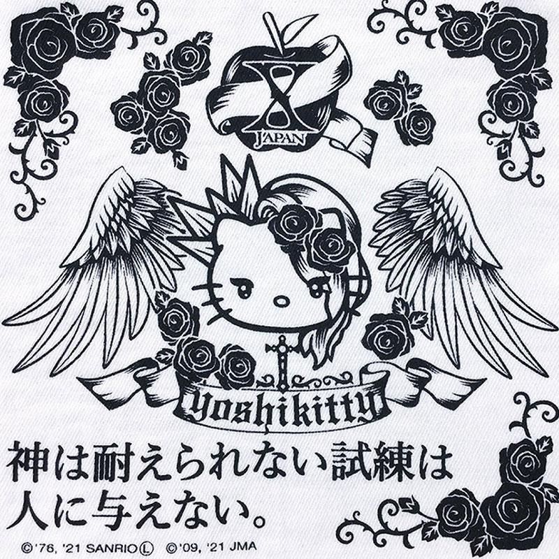 yoshikitty mini Towel Wings Sanrio Japan YOSHIKI Hello Kitty