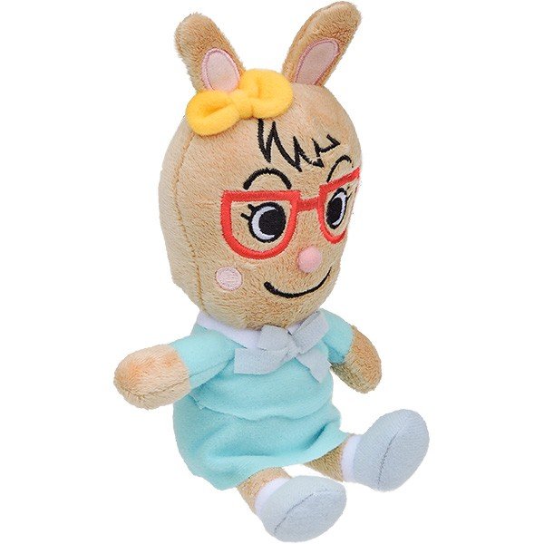 Mimi Sensei Teacher Plush Doll Pre-Chii Beans S Plus Anpanman Japan