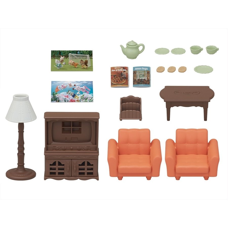 Sylvanian Families Living Room Set SE-199 EPOCH Japan