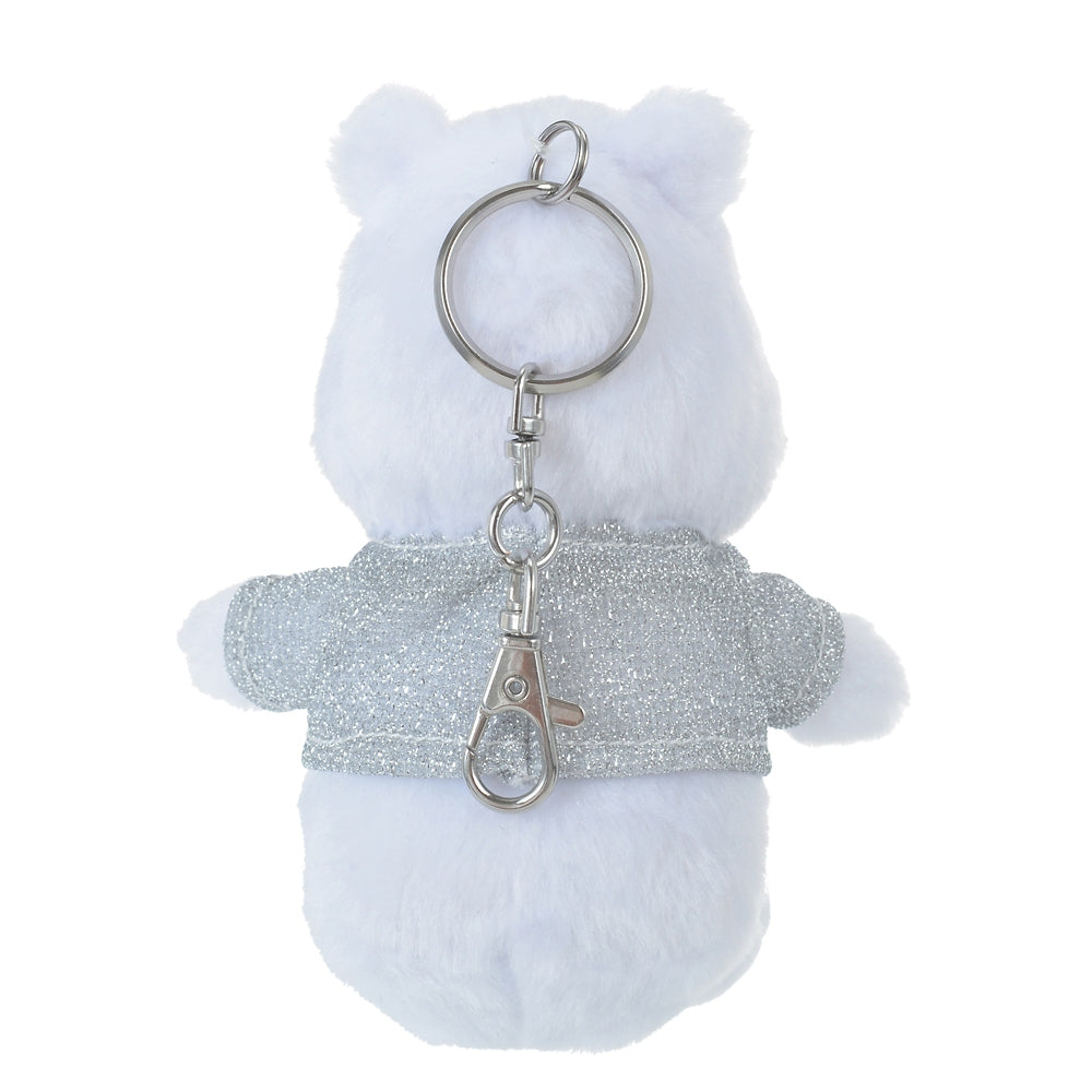 Winter Bear Plush Keychain