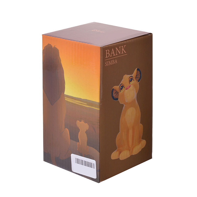 Simba Pottery Lion King Simba Pottery Piggy Bank 3D Disney Store Japan – VeryGoods.JP
