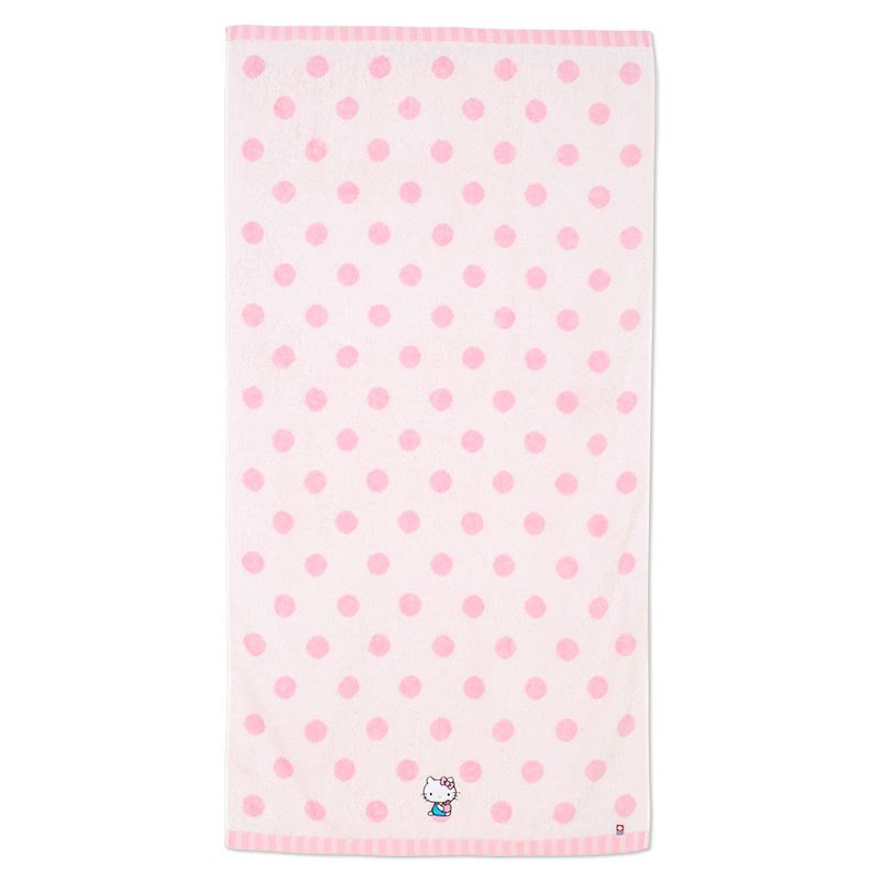 Hello Kitty Bath Towel Dot Imabari Sanrio Japan 2021
