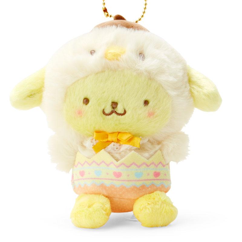 Pom Pom Purin Plush Mascot Holder Keychain Easter Sanrio Japan 2023