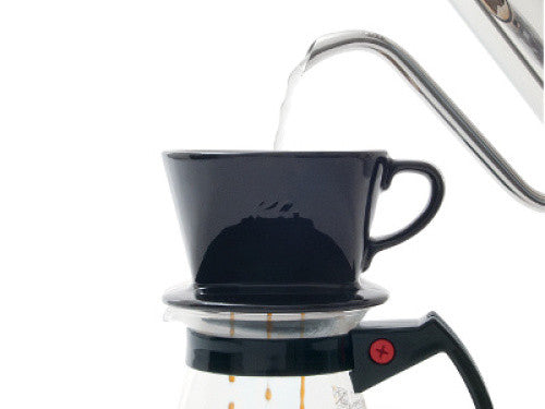 Ceramic Coffee Dripper 102-Lotto 02005 Black Kalita Japan