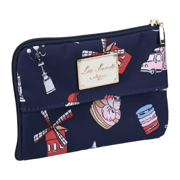 Tissue Pouch Bon Voyage Navy Laduree Japan