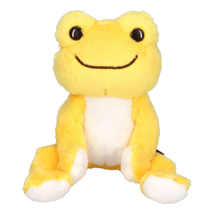 Pickles the Frog Pocket Plush Doll Sun Yellow Japan