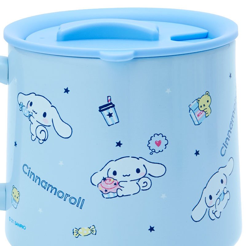 Cinnamoroll Stainless Mug Cup with Lid 350ml Sanrio Japan