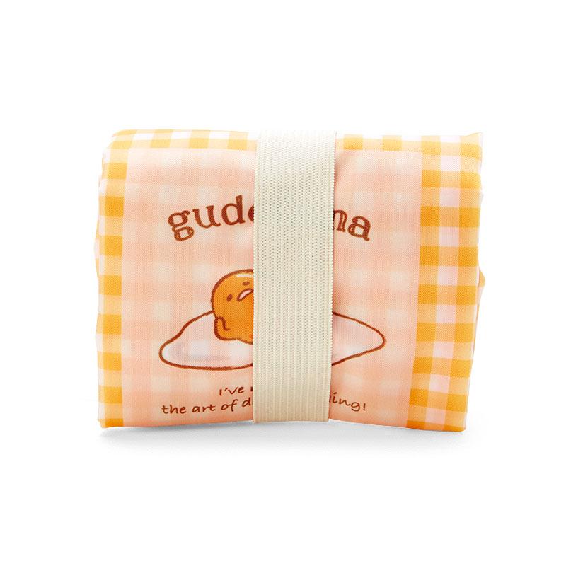 Gudetama Egg Eco Shopping Tote Bag S Plaid Sanrio Japan