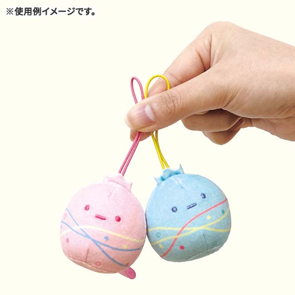 Sumikko Gurashi Water Balloon Pink mini Tenori Plush Doll Festival San-X Japan