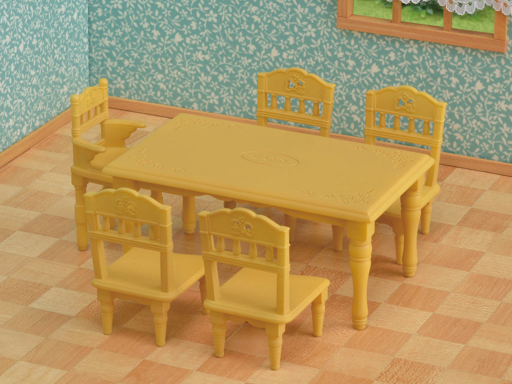 Furniture Dining Table Set Ka-421 Sylvanian Families Japan