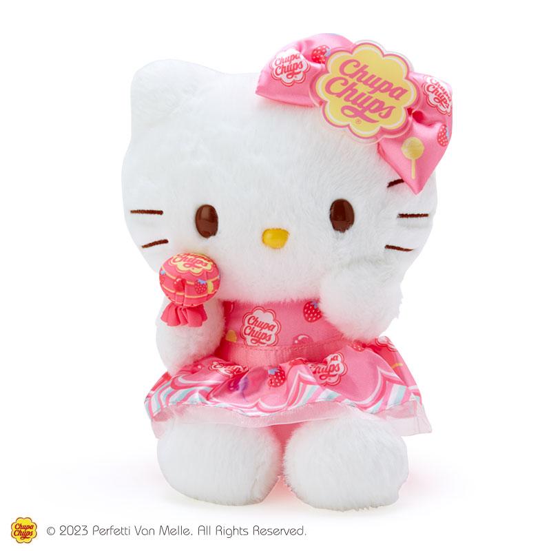 Hello Kitty Plush Doll Chupa Chups Sanrio Japan
