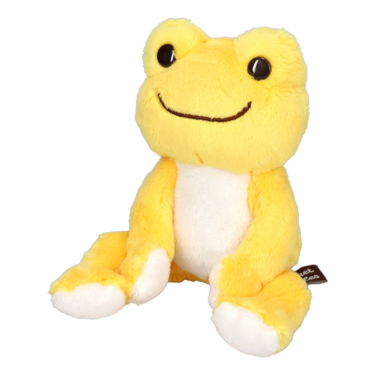 Pickles the Frog Pocket Plush Doll Sun Yellow Japan