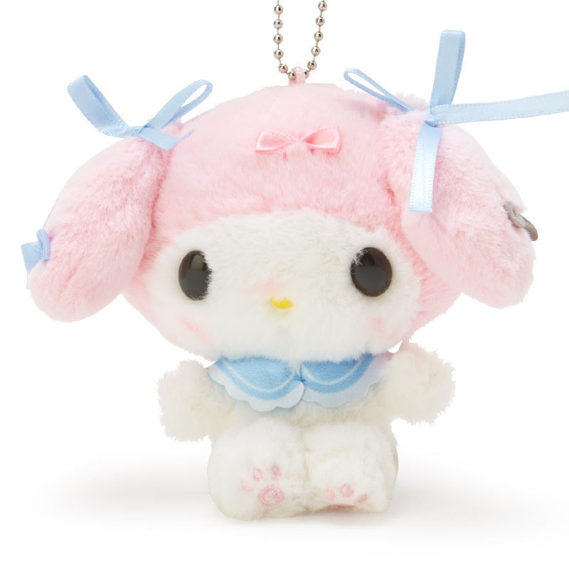 My Melody Plush Mascot Holder Keychain Always Together Sanrio Japan