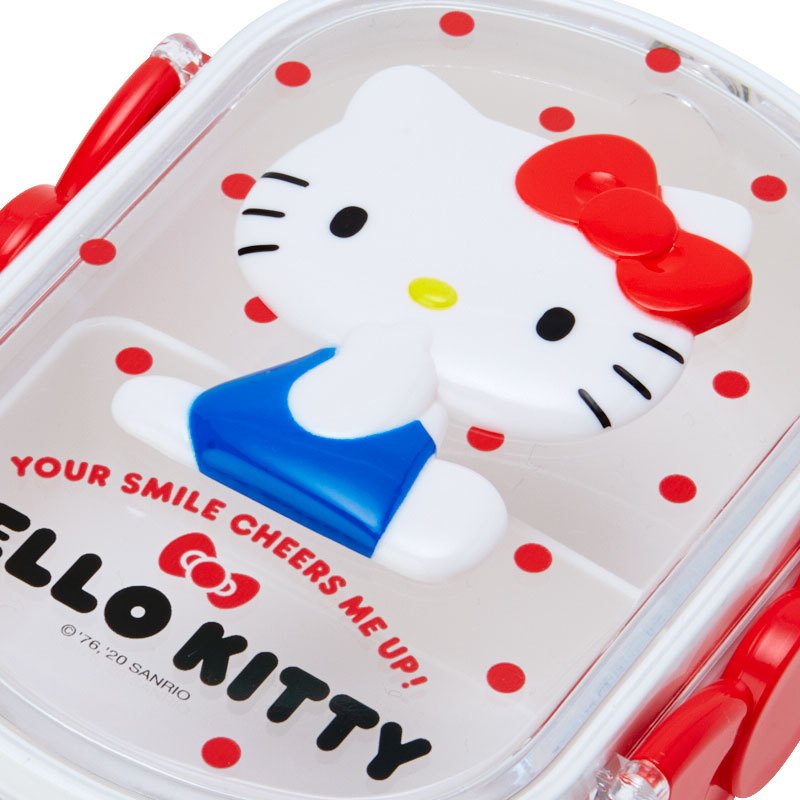 Hello Kitty Lock Lunch Box Bento Relief Sanrio Japan 2021