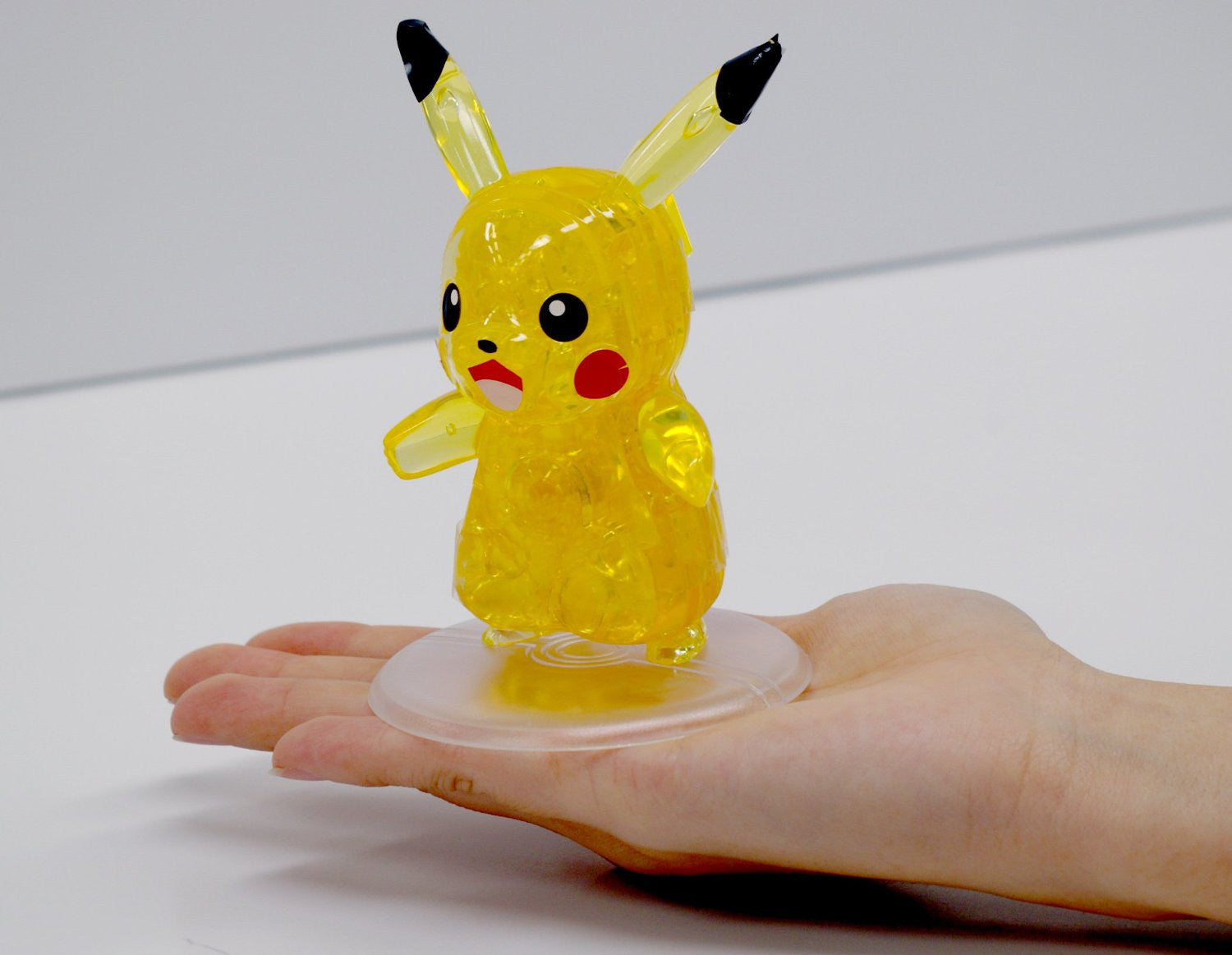 Pikachu Pocket Monster 29 piece Crystal Gallery 3D Puzzle Japan –