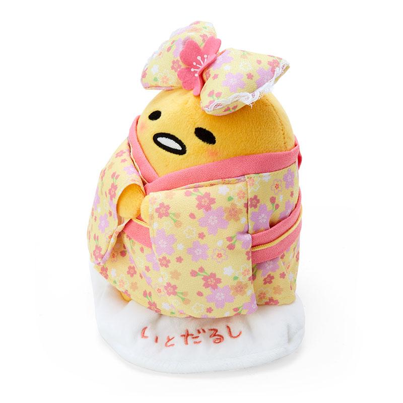 Gudetama Egg Plush Doll Kimono Sakura Sanrio Japan 2024
