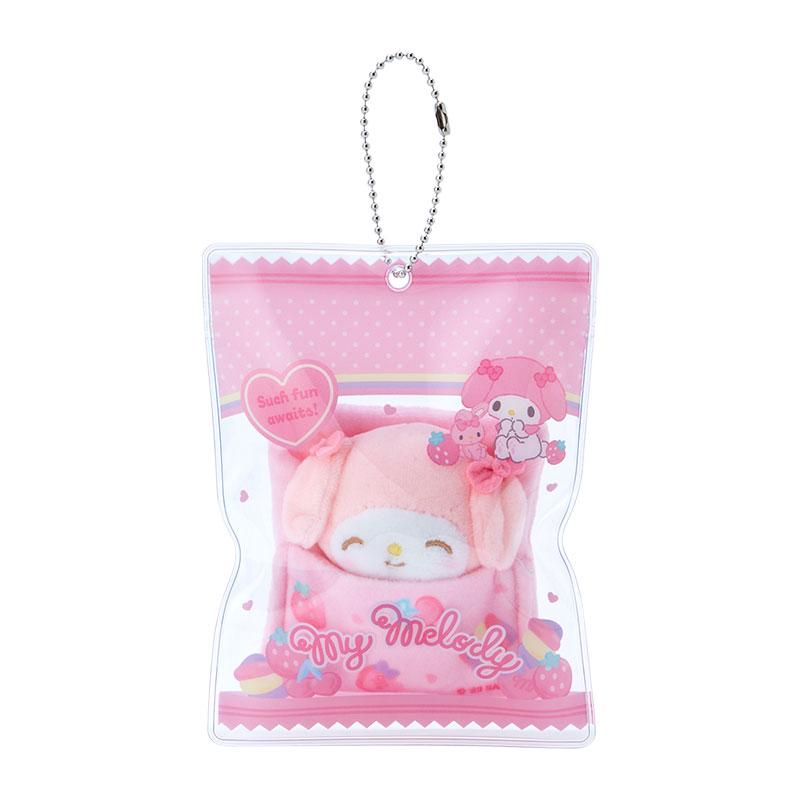 My Melody Plush Mascot Holder Keychain Convenience Store Sanrio Japan