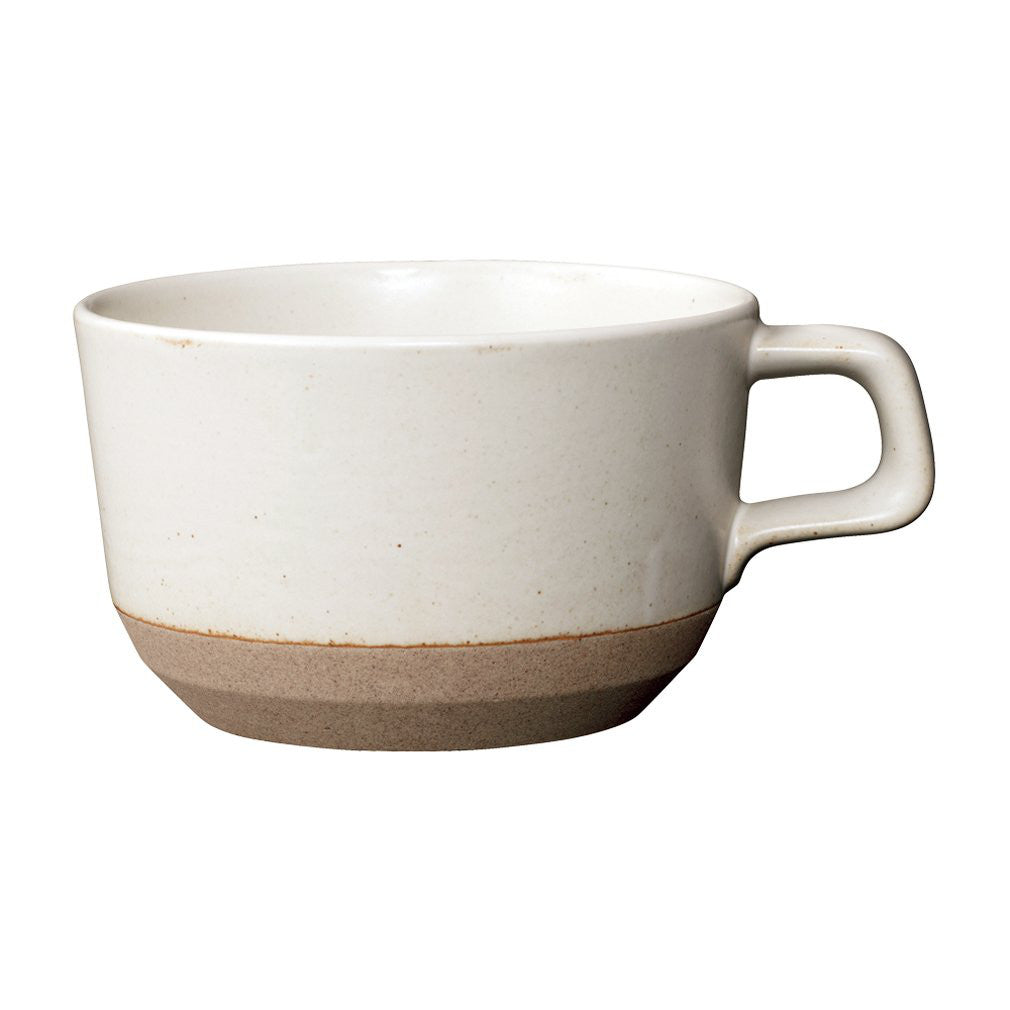CERAMIC LAB Wide Mug Cup CLK-151 400ml White KINTO Japan 29525