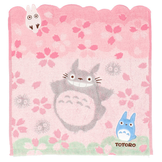 My Neighbor Totoro Wash Towel SAKURA Studio Ghibli Japan