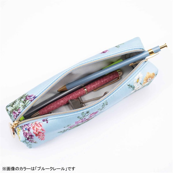 Pen Case Pencil Pouch Bouquet de Fleur Rose Laduree Japan Flower Pink