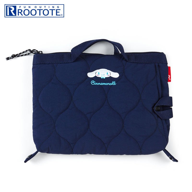 Cinnamoroll ROOTOTE Gadget Pouch Bag Navy Sanrio Japan