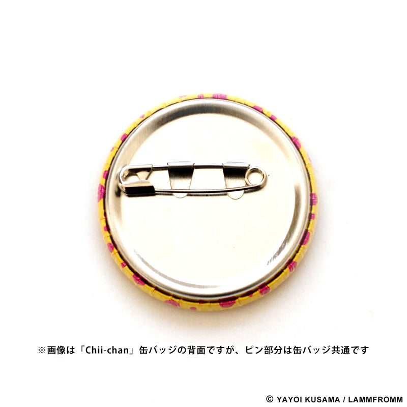 Pinback Button Badge 8pcs Set Yayoi Kusama Japan Artist Pumpkin