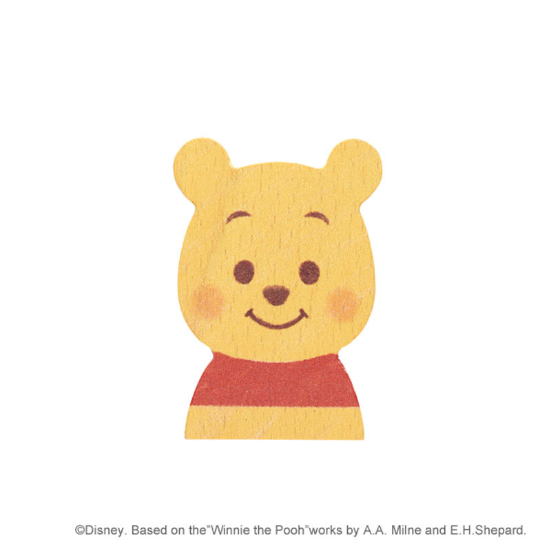 KIDEA Toy Wooden Blocks BALANCE GAME Winnie the Pooh Friends Disney Store Japan