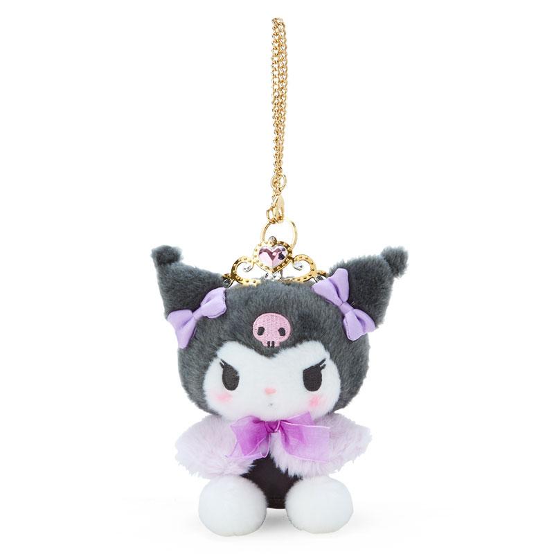 Kuromi Plush Keychain Bag Charm Thrilling Tiara Sanrio Japan 2023