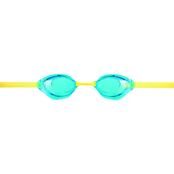 Swimming Goggles Anti-fog Non-cushion AGL 120 EMG Blue Yellow FINA arena Japan