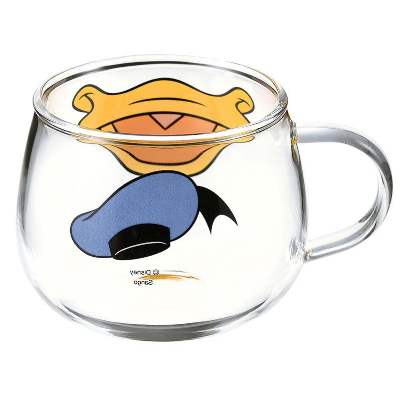 Donald Glass Mug Cup Face Disney Store Japan