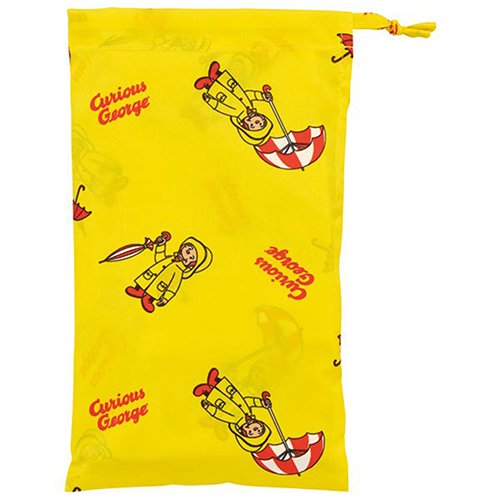 Curious George Kids Hooded Poncho Yellow Japan
