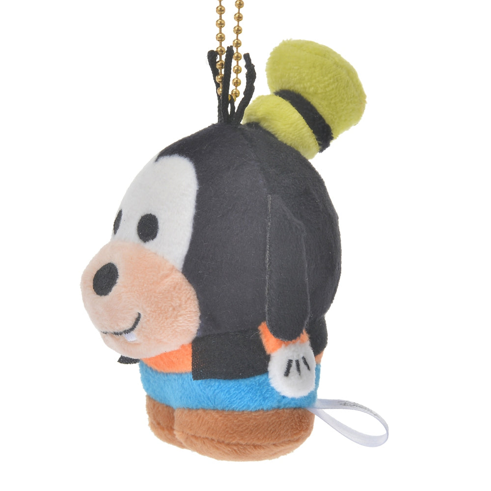 Goofy Plush Keychain MUCCHI POCCHI Disney Store Japan