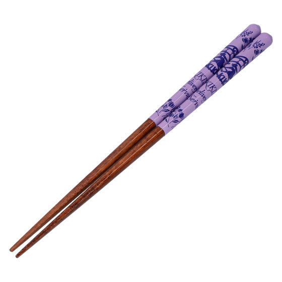 Kiki's Delivery Service Wood Chopsticks 21cm Purple Studio Ghibli Japan 2023