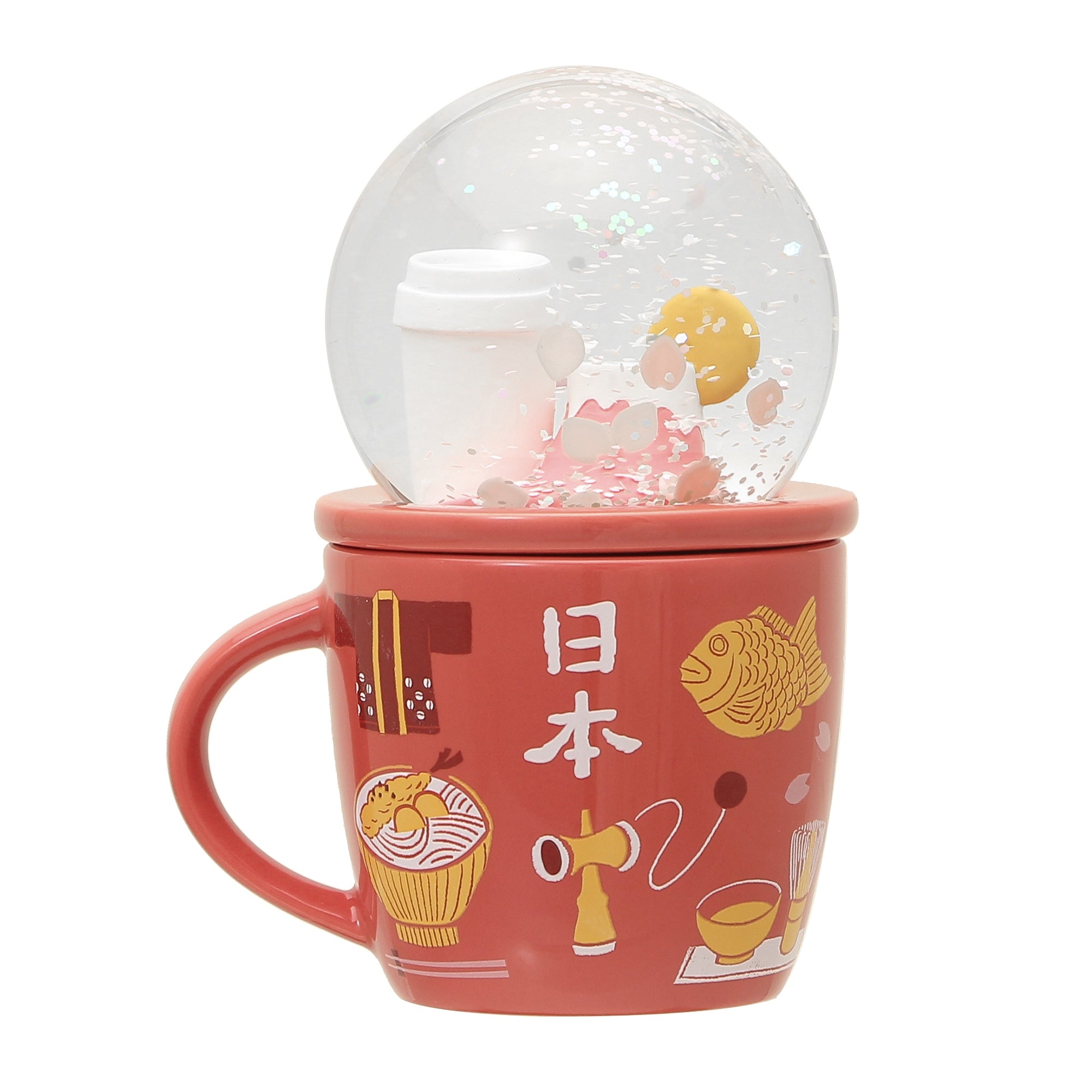 Mug Cup Snow Globe 89ml New Year 2021 Starbucks Japan –