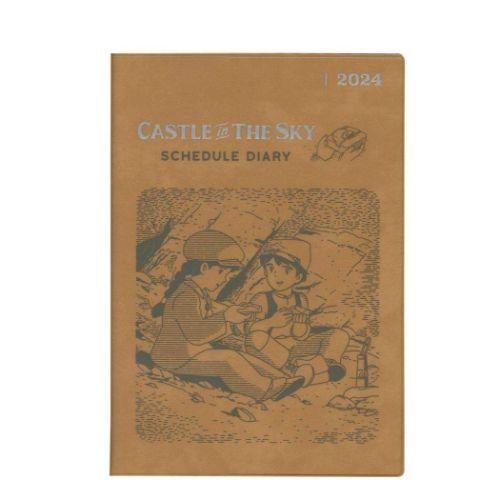 Laputa Castle in the Sky 2024 Schedule Book A5 Monthly Studio Ghibli Japan