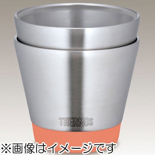 Thermos Vacuum Insulation Cup Stainless Tumbler 300ml JDD-301-CA Carrot Japan
