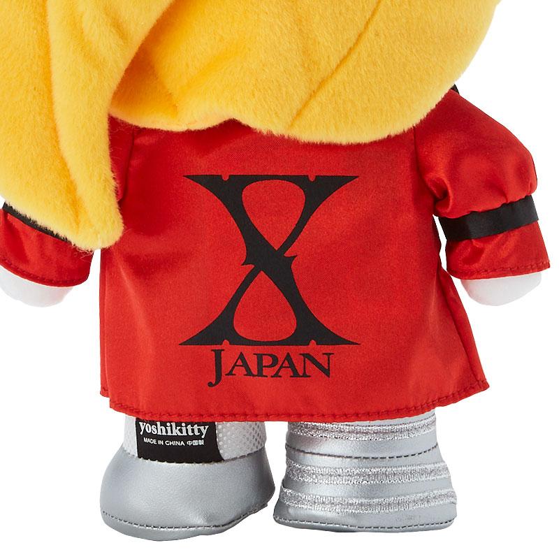 yoshikitty Plush Doll Red Sanrio Japan YOSHIKI Hello Kitty