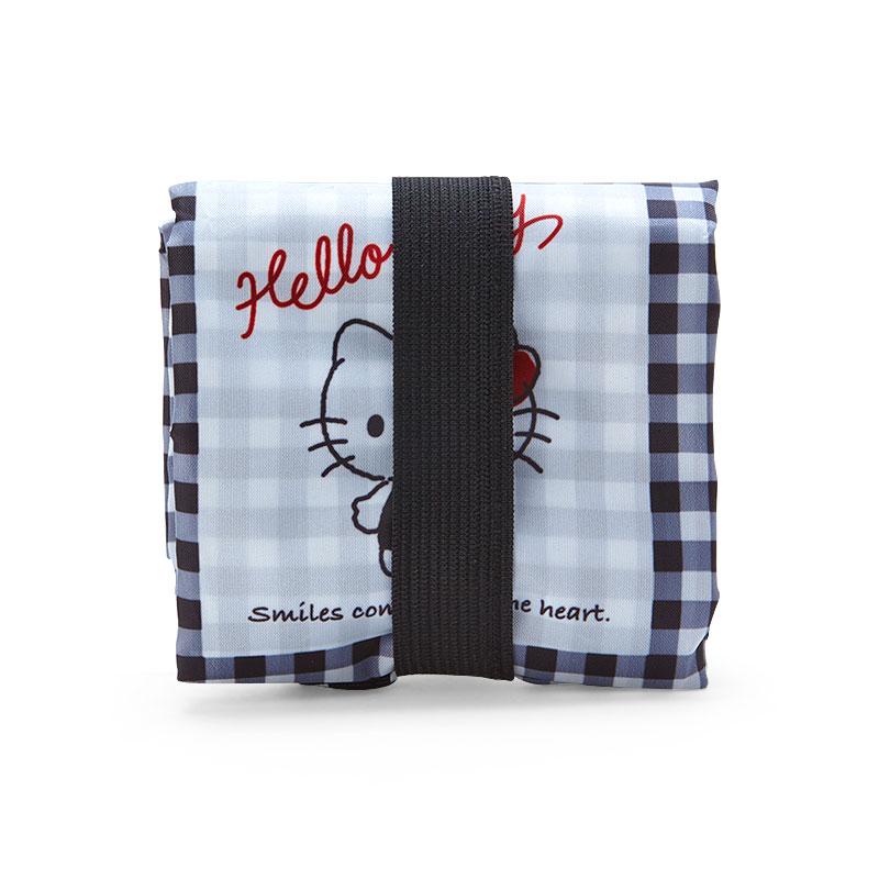 Hello Kitty Eco Shopping Tote Bag S Plaid Sanrio Japan